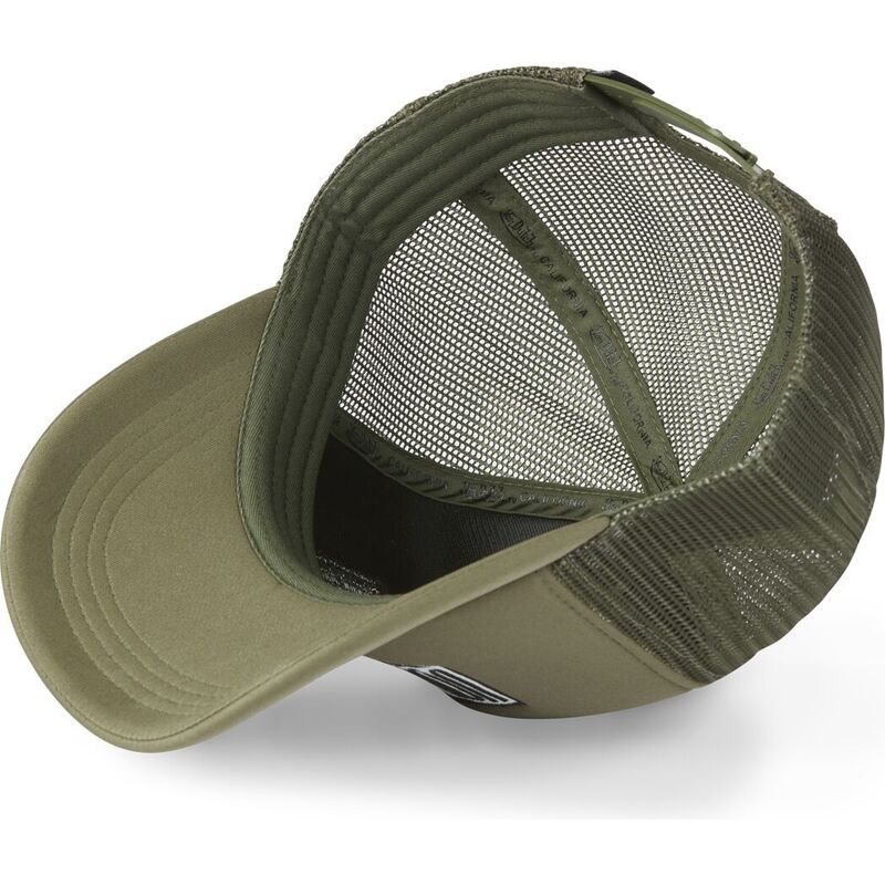 lippikset-kaareva-rekka-vihrea-snapback-foam08-von-dutch