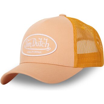 Lippikset kaareva rekka oranssi snapback lapsille LOF B6C Von Dutch