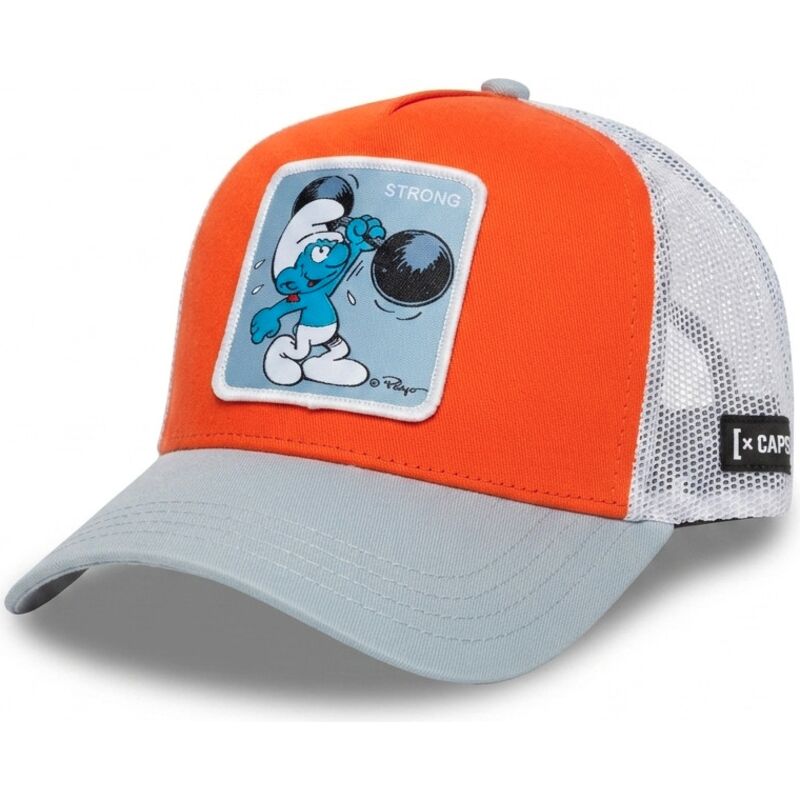 lippikset-kaareva-rekka-monivarinen-snapback-smu2-strb-voimanalle-smurffit-capslab