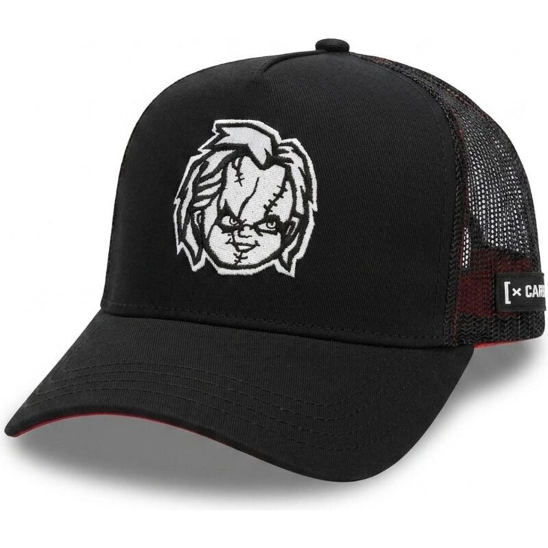 lippikset-kaareva-rekka-musta-snapback-chu1-blob-chucky-capslab lippikset-kaareva-rekka-musta-snapback-chu1-blob-chucky-capslab