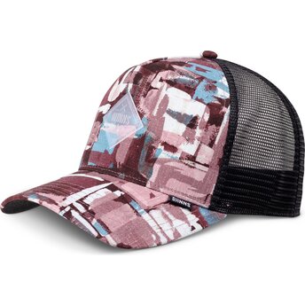 Cap kaareva red snapback Djinns