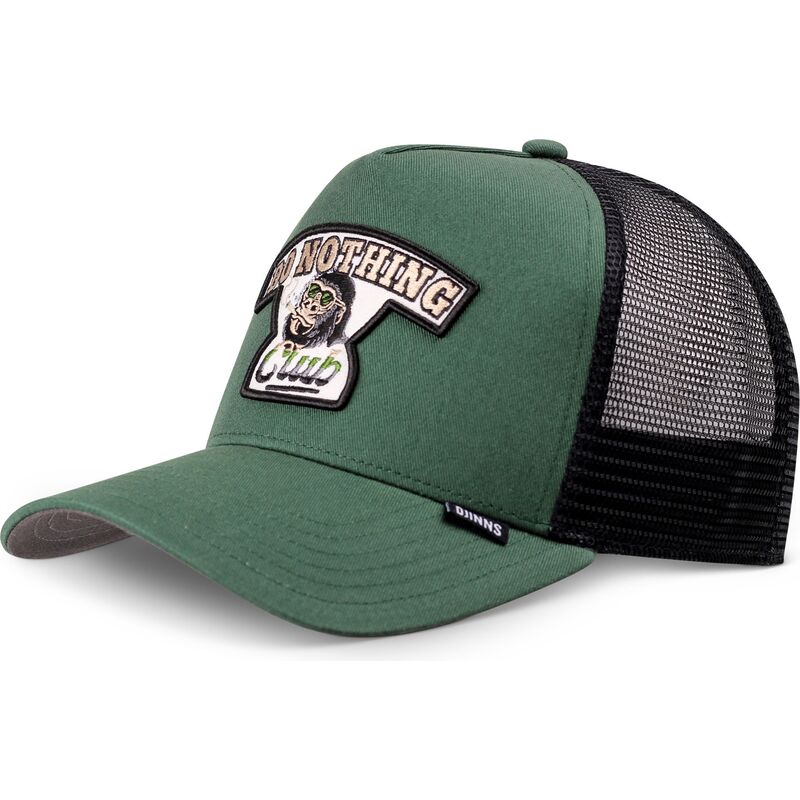 lippikset-kaareva-rekka-vihrea-snapback-hft-do-nothing-club-gorilla-djinns