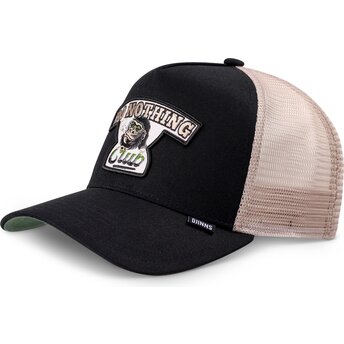 Lippikset kaareva rekka musta snapback HFT Do Nothing Club Gorilla Djinns