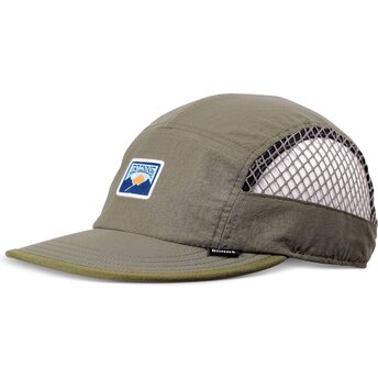 Cap litteä green adjustable strap Djinns
