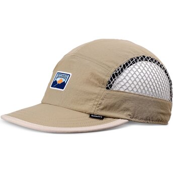 Lippikset litteä rekka beige säädettävä nauha Soft BigNet Mountain Djinns
