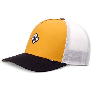 Djinns HFT MoBeSea Mustard Multicolor Trucker Hat