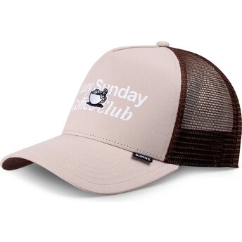 Cap kaareva beige snapback Djinns