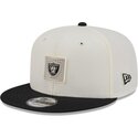 lippikset-littea-beige-snapback-9fifty-training-pack-2026-las-vegas-raiders-nfl-new-era