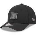lippikset-kaareva-musta-snapback-9forty-m-crown-training-pack-2026-las-vegas-raiders-nfl-new-era