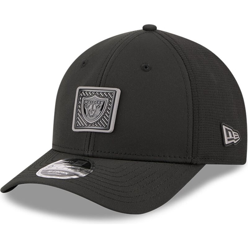 lippikset-kaareva-musta-snapback-9forty-m-crown-training-pack-2026-las-vegas-raiders-nfl-new-era