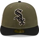 lippikset-kaareva-vihrea-istuva-59fifty-pre-curved-american-herringbone-chicago-white-sox-mlb-new-era