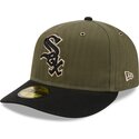 lippikset-kaareva-vihrea-istuva-59fifty-pre-curved-american-herringbone-chicago-white-sox-mlb-new-era