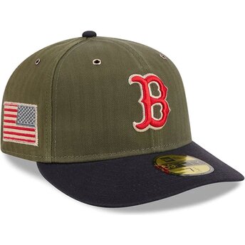 Lippikset kaareva vihreä istuva 59FIFTY Pre-Curved American Herringbone Boston Red Sox MLB New Era