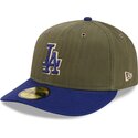 lippikset-kaareva-vihrea-istuva-59fifty-pre-curved-american-herringbone-los-angeles-dodgers-mlb-new-era