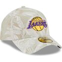 lippikset-kaareva-beige-istuva-59forty-a-frame-leafy-palm-los-angeles-lakers-nba-new-era