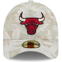 lippikset-kaareva-beige-istuva-59forty-a-frame-leafy-palm-chicago-bulls-nba-new-era