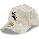 cap-kaareva-beige-ajustada-59forty-a-frame-leafy-palm-chicago-white-sox-mlb-new-era