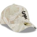 cap-kaareva-beige-ajustada-59forty-a-frame-leafy-palm-chicago-white-sox-mlb-new-era