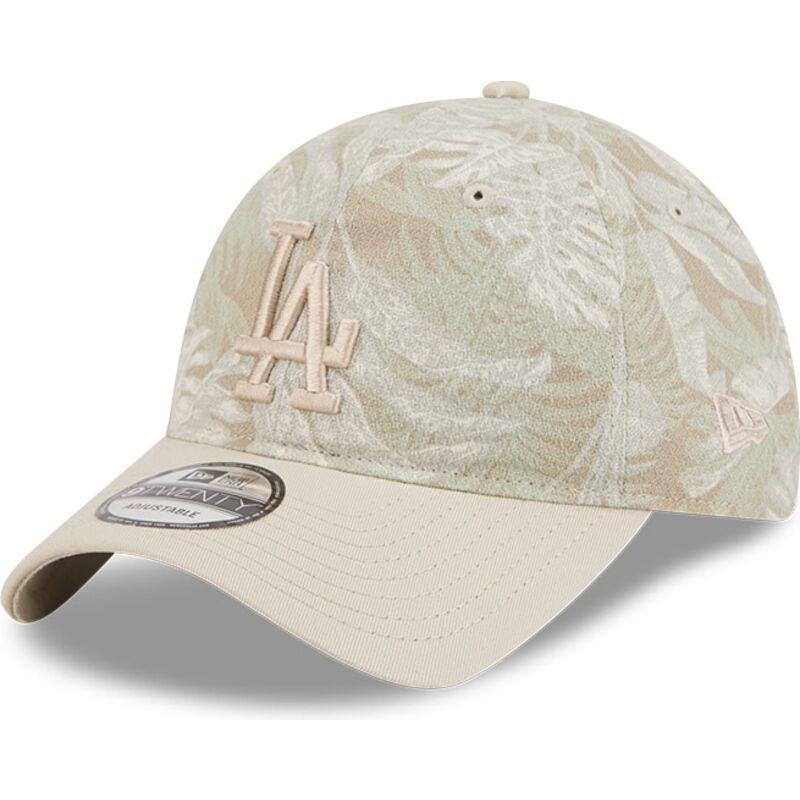 lippikset-kaareva-beige-saadettava-nauha-9twenty-leafy-palm-los-angeles-dodgers-mlb-new-era lippikset-kaareva-beige-saadettava-nauha-9twenty-leafy-palm-los-angeles-dodgers-mlb-new-era