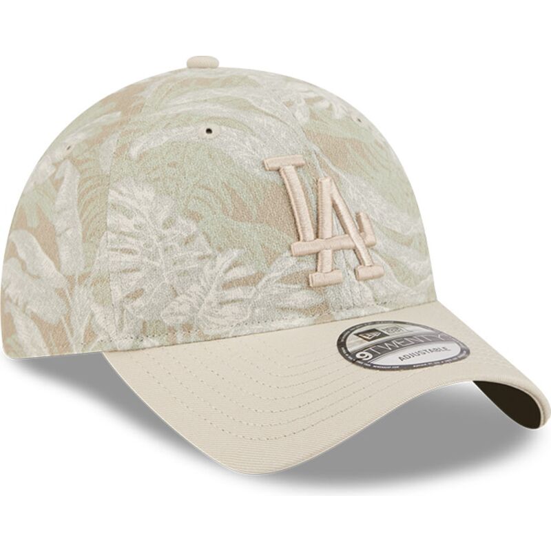 lippikset-kaareva-beige-saadettava-nauha-9twenty-leafy-palm-los-angeles-dodgers-mlb-new-era lippikset-kaareva-beige-saadettava-nauha-9twenty-leafy-palm-los-angeles-dodgers-mlb-new-era
