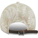 lippikset-kaareva-beige-saadettava-nauha-9twenty-leafy-palm-los-angeles-dodgers-mlb-new-era