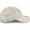 lippikset-kaareva-beige-saadettava-nauha-9twenty-leafy-palm-los-angeles-dodgers-mlb-new-era