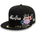 lippikset-littea-musta-istuva-59fifty-floral-emb-new-era