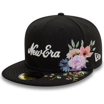 Cap litteä black ajustada 59FIFTY New Era