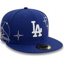 cap-littea-blue-ajustada-59fifty-zodiac-los-angeles-dodgers-mlb-new-era