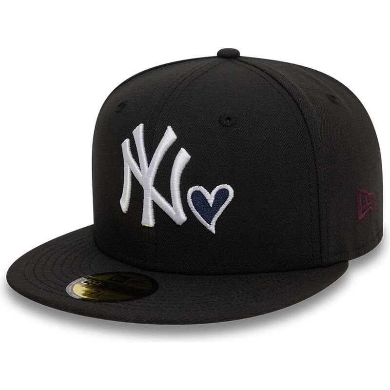 new-era-flat-brim-59fifty-heart-icon-new-york-yankees-mlb-black-fitted-cap