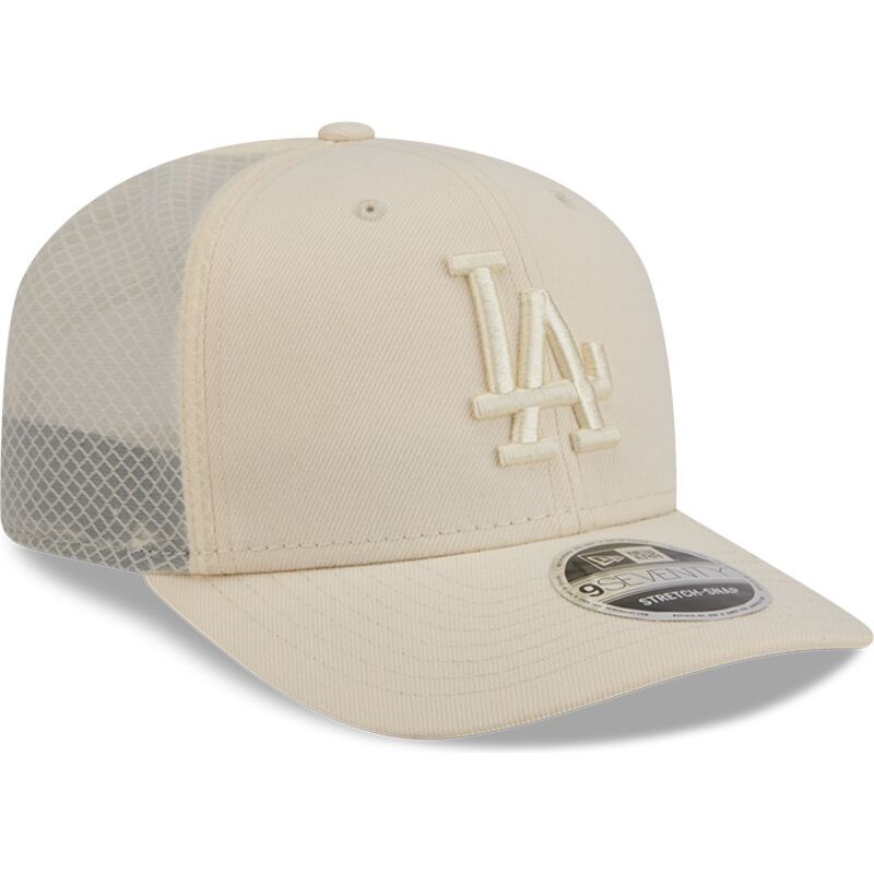new-era-9seventy-stretch-snap-color-pack-los-angeles-dodgers-mlb-beige-trucker-hat
