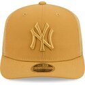 cap-kaareva-brown-snapback-claro-9seventy-stretch-snap-color-pack-new-york-yankees-mlb-new-era