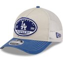 lippikset-kaareva-rekka-monivarinen-snapback-9forty-m-crown-a-frame-fray-los-angeles-dodgers-mlb-new-era