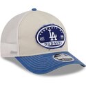 lippikset-kaareva-rekka-monivarinen-snapback-9forty-m-crown-a-frame-fray-los-angeles-dodgers-mlb-new-era