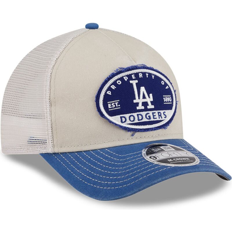 lippikset-kaareva-rekka-monivarinen-snapback-9forty-m-crown-a-frame-fray-los-angeles-dodgers-mlb-new-era lippikset-kaareva-rekka-monivarinen-snapback-9forty-m-crown-a-frame-fray-los-angeles-dodgers-mlb-new-era
