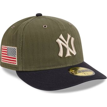 Cap kaareva green ajustada 59FIFTY Pre-Curved American Herringbone New York Yankees MLB New Era