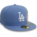 lippikset-littea-sininen-istuva-59fifty-floral-los-angeles-dodgers-mlb-new-era