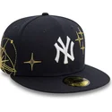 lippikset-littea-laivastonsininen-istuva-59fifty-zodiac-new-york-yankees-mlb-new-era