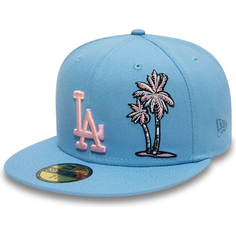 lippikset-littea-sininen-istuva-59fifty-palm-taco-los-angeles-dodgers-mlb-new-era