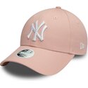 lippikset-kaareva-vaaleanpunainen-saadettava-nauha-9forty-colour-essential-new-york-yankees-mlb-new-era