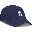 cap-kaareva-blue-adjustable-strap-lapsille-club-unstructured-organic-cotton-los-angeles-dodgers-mlb-nike