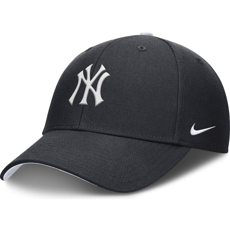lippikset-kaareva-laivastonsininen-saadettava-nauha-lapsille-dri-fit-club-structured-new-york-yankees-mlb-nike