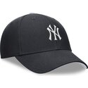 cap-kaareva-navy-blue-adjustable-strap-lapsille-dri-fit-club-structured-new-york-yankees-mlb-nike