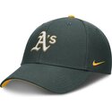 cap-kaareva-green-adjustable-strap-lapsille-dri-fit-club-structured-oakland-athletics-mlb-nike