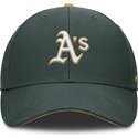 lippikset-kaareva-vihrea-saadettava-nauha-lapsille-dri-fit-club-structured-oakland-athletics-mlb-nike