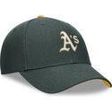 cap-kaareva-green-adjustable-strap-lapsille-dri-fit-club-structured-oakland-athletics-mlb-nike