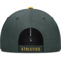 cap-kaareva-green-adjustable-strap-lapsille-dri-fit-club-structured-oakland-athletics-mlb-nike