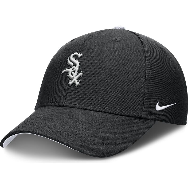 cap-kaareva-black-adjustable-strap-lapsille-dri-fit-club-structured-chicago-white-sox-mlb-nike cap-kaareva-black-adjustable-strap-lapsille-dri-fit-club-structured-chicago-white-sox-mlb-nike
