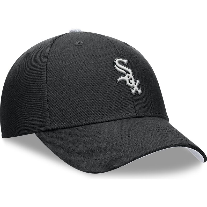 nike-curved-brim-youth-dri-fit-club-structured-chicago-white-sox-mlb-black-adjustable-cap
