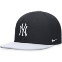 lippikset-littea-laivastonsininen-snapback-lapsille-dri-fit-pro-structured-square-bill-new-york-yankees-mlb-nike